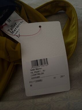 Taller Marmo Women Swimwear, chartreuse, size medium